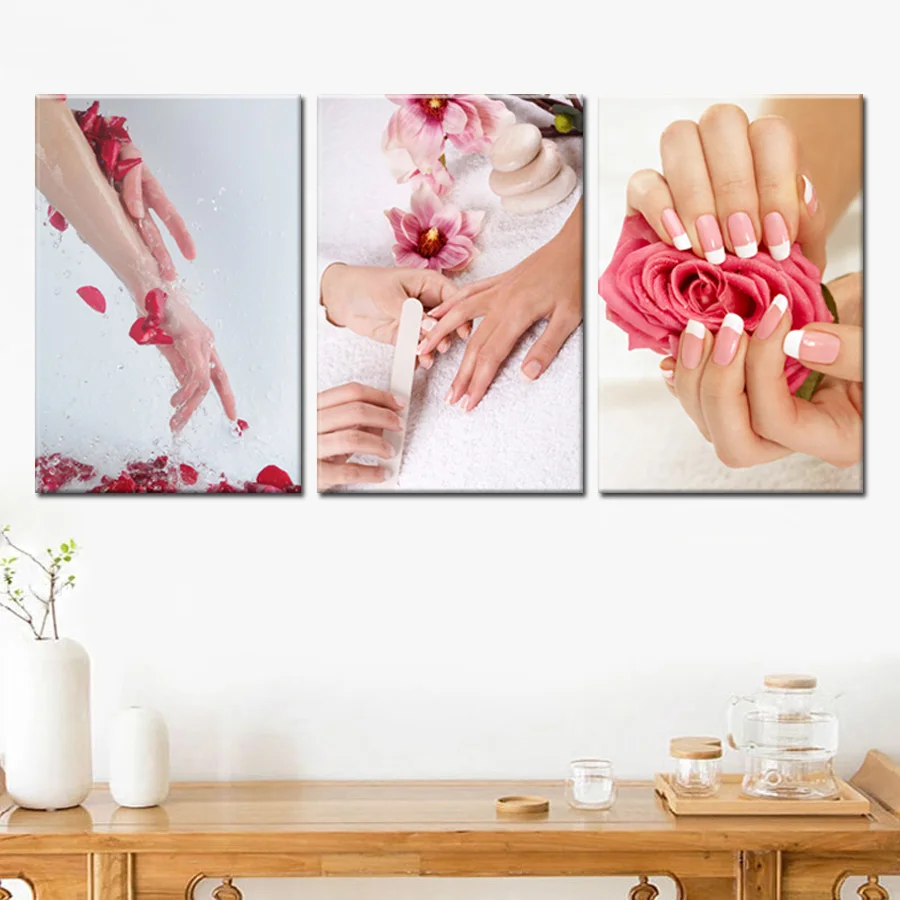 3 Pieces Nail Yoga Spa Body Salon Posters Pictures Canvas Wall Art Decorative Prints Home Decor Paintings Living Room Decoration
3 Pieces Nail Yoga Spa Body Salon Posters Pictures Canvas Wall Art Decorative Prints Home Decor Paintings Living Room Decoration