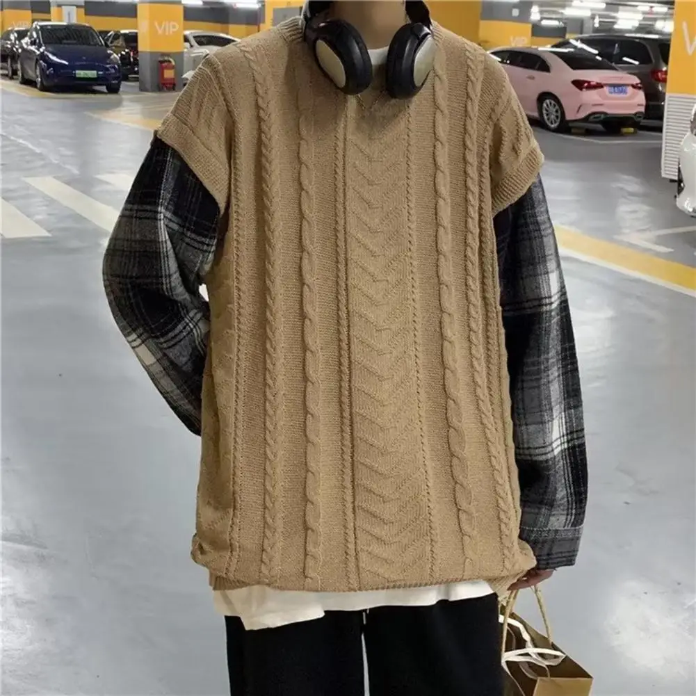 Casual Sweater Long Sleeve Comfy Autumn Solid Color Plaid Patchwork Sweater Jumper Versatile Knitwear Jumper Outdoor Garment
Casual Sweater Long Sleeve Comfy Autumn Solid Color Plaid Patchwork Sweater Jumper Versatile Knitwear Jumper Outdoor Garment
