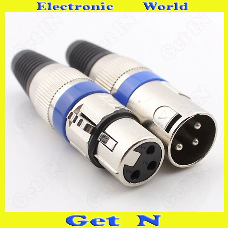 10pcs-100pcs Full-Metal 3-Pole Cannon XLR Connector Red Female Blue Male 3-Pole Cannon Plug
10pcs-100pcs Full-Metal 3-Pole Cannon XLR Connector Red Female Blue Male 3-Pole Cannon Plug