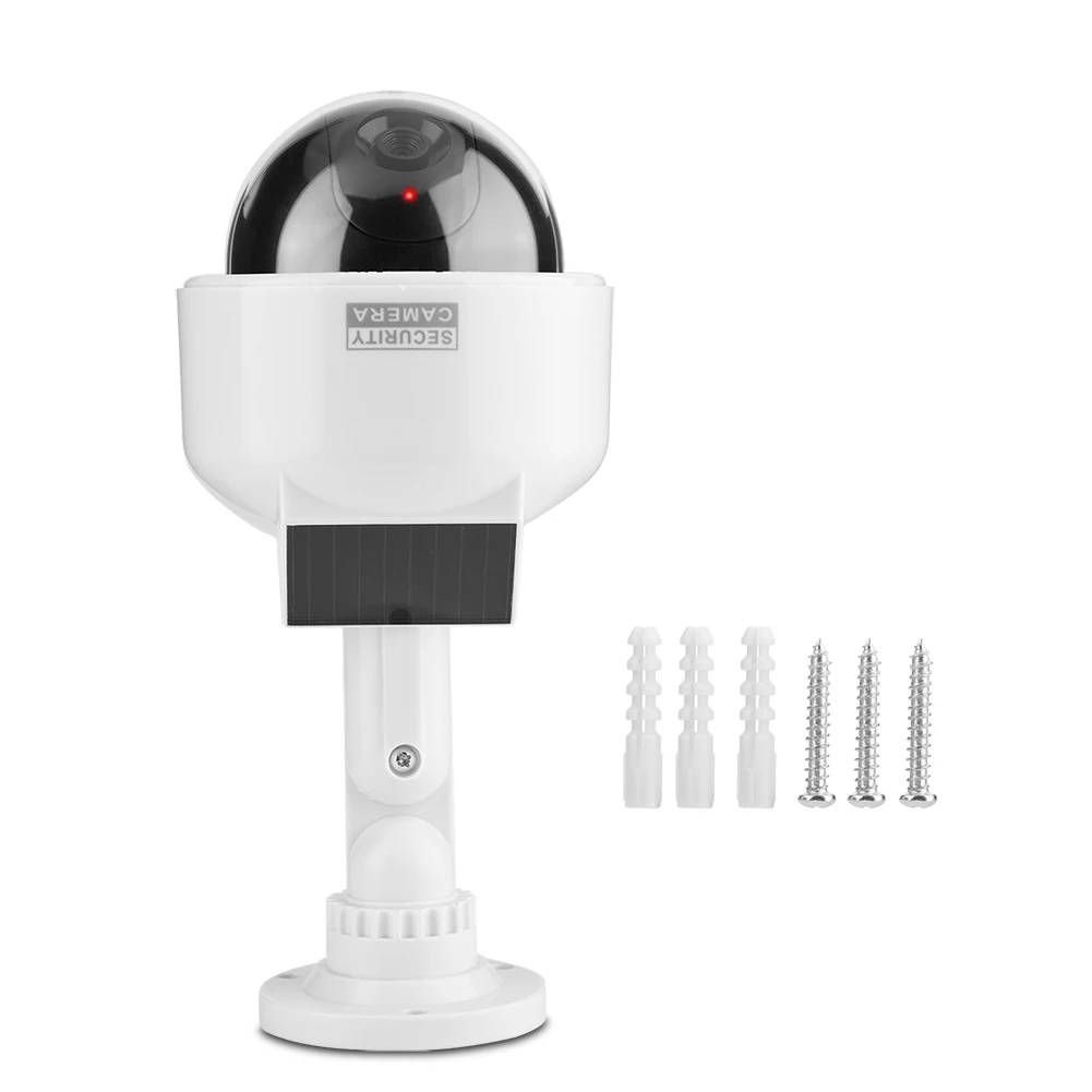 Dummy Camera Indoor & Outdoor Realistic Dome Shape Solar Security Camera for Home/ Warehouse Dummy Camera Dummy Camera Dummy
Dummy Camera Indoor & Outdoor Realistic Dome Shape Solar Security Camera for Home/ Warehouse Dummy Camera Dummy Camera Dummy