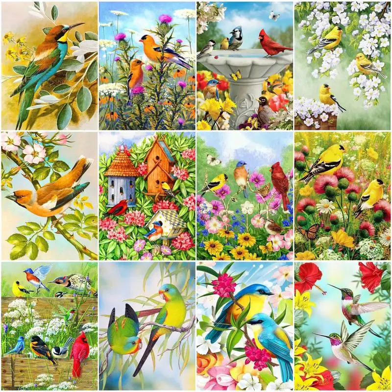 CHENISTORY Painting By Numbers Flower Bush Birds Handpainted Pictures By Numbers Animal Number Painting Living Room Decor
CHENISTORY Painting By Numbers Flower Bush Birds Handpainted Pictures By Numbers Animal Number Painting Living Room Decor