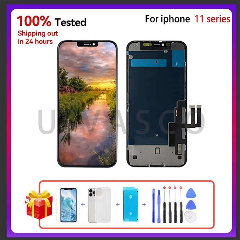 AAA Screen For iPhone 11 11 PRO MAX LCD Display For IPhone 11 PRO LCD Touch Screen Digitizer Replacement Assembly Parts+Gifts
AAA Screen For iPhone 11 11 PRO MAX LCD Display For IPhone 11 PRO LCD Touch Screen Digitizer Replacement Assembly Parts+Gifts