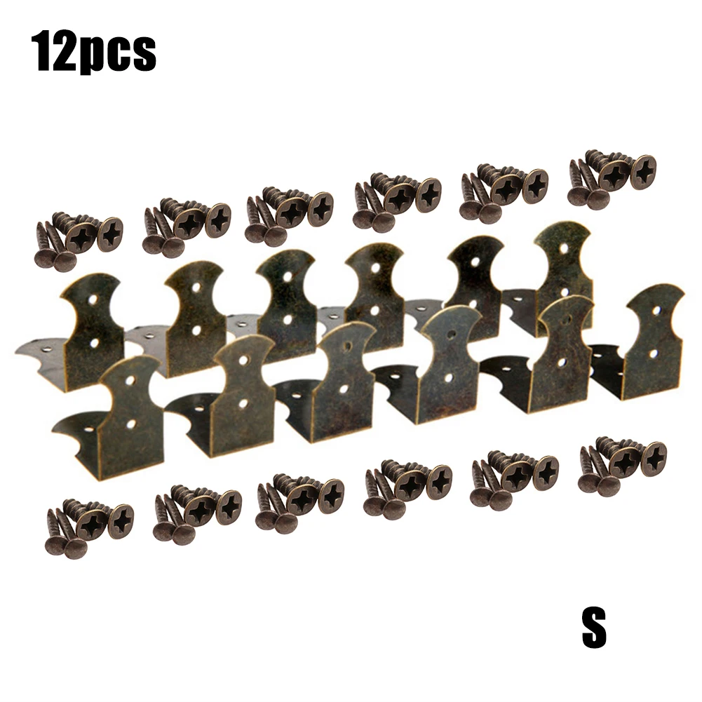 12Pcs Antique Bronze Decorative Corner Protectors Gift Box Wooden Cases Corner Bracket For Fasteners Home Hardware
12Pcs Antique Bronze Decorative Corner Protectors Gift Box Wooden Cases Corner Bracket For Fasteners Home Hardware