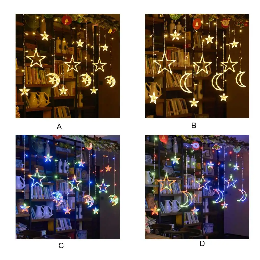 Рождественская гирлянда-занавеска для дома и офиса с Луной и звездами, Декоративная гирлянда-занавеска для вечерние ринки, банкета, меропри...
Рождественская гирлянда-занавеска для дома и офиса с Луной и звездами, Декоративная гирлянда-занавеска для вечерние ринки, банкета, меропри...
