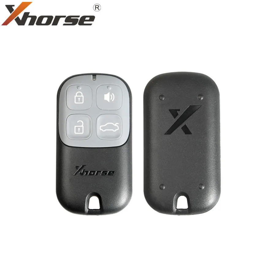 XHORSE XKXH00EN Wired Universal Remote Key Shell 4 Buttons for VVDI Key Tool English Version 5CPS
XHORSE XKXH00EN Wired Universal Remote Key Shell 4 Buttons for VVDI Key Tool English Version 5CPS