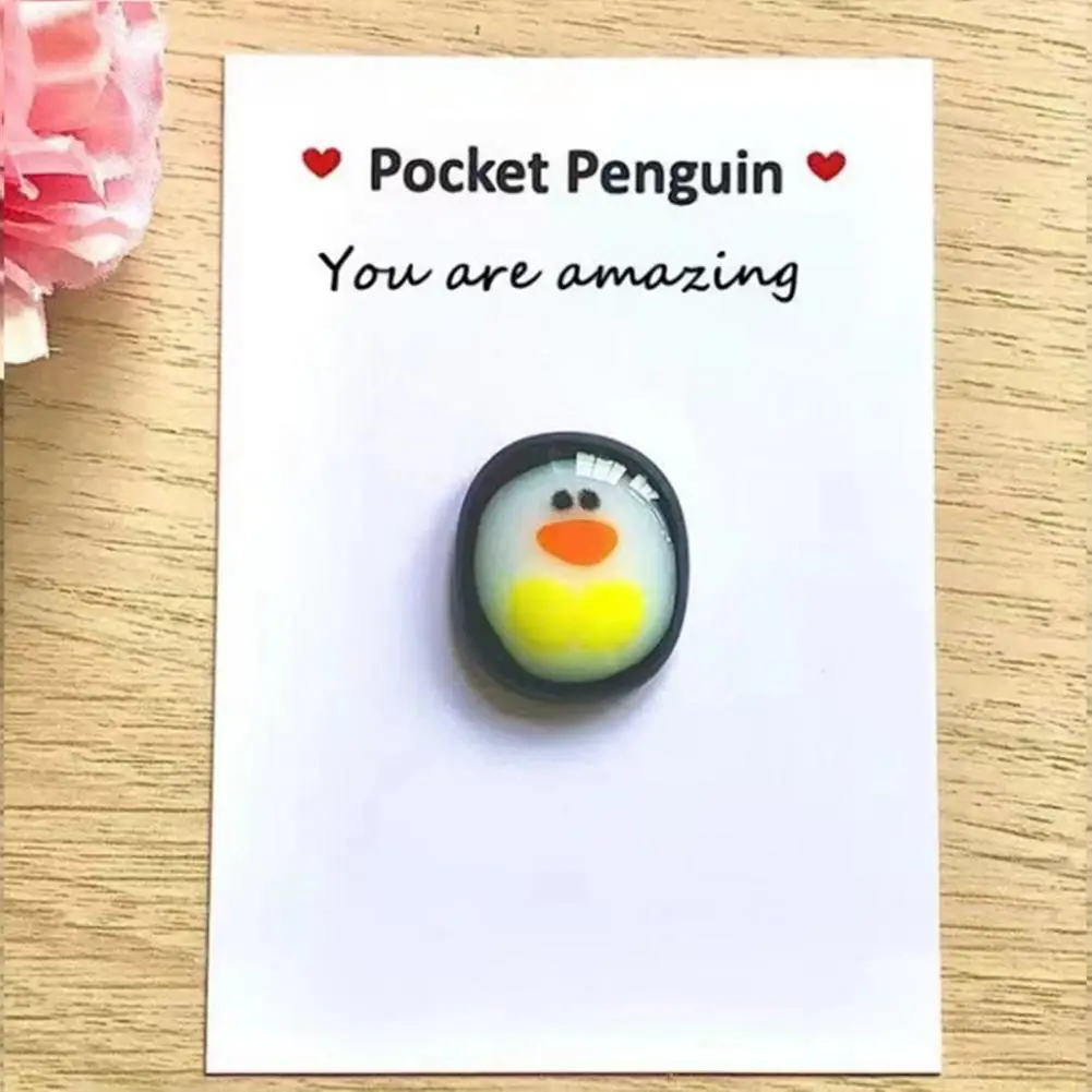 Useful Creative Realistic Birthday Wedding Party Holiday Decor Penguin Ornament Pocket Penguin Greeting Card 1 Set
Useful Creative Realistic Birthday Wedding Party Holiday Decor Penguin Ornament Pocket Penguin Greeting Card 1 Set