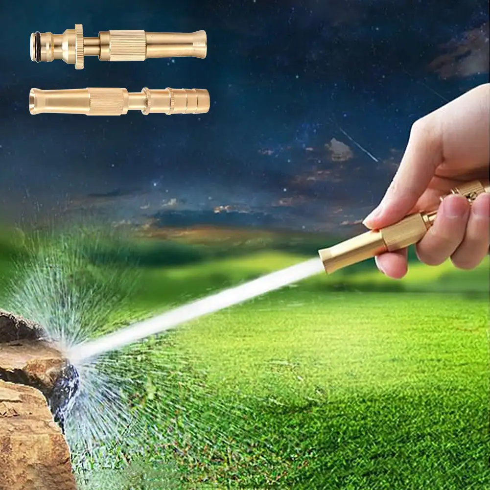 Spray Nozzle Water Gun Brass High Pressure Direct Spray Quick Hose Connector Home Faucet Adapters Water Tap Garden Sprinkler
Spray Nozzle Water Gun Brass High Pressure Direct Spray Quick Hose Connector Home Faucet Adapters Water Tap Garden Sprinkler