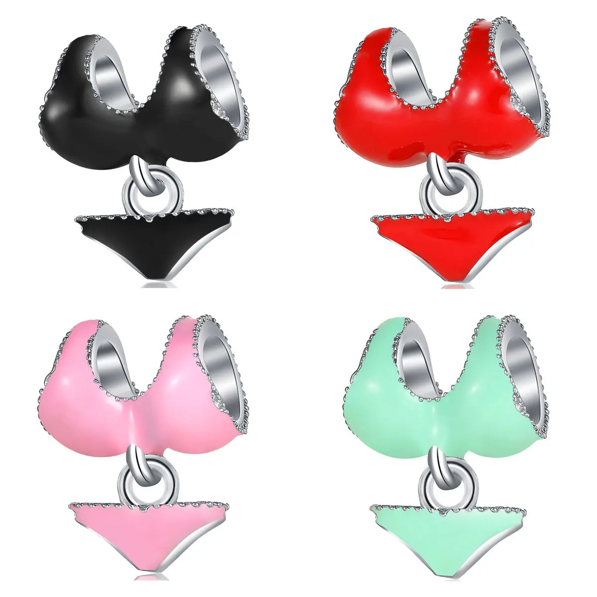 New Fashion Glamour Original Colorful Bikini Beads Fit Original Pandora Women's Bracelet Jewelry Accessories Gift
New Fashion Glamour Original Colorful Bikini Beads Fit Original Pandora Women's Bracelet Jewelry Accessories Gift