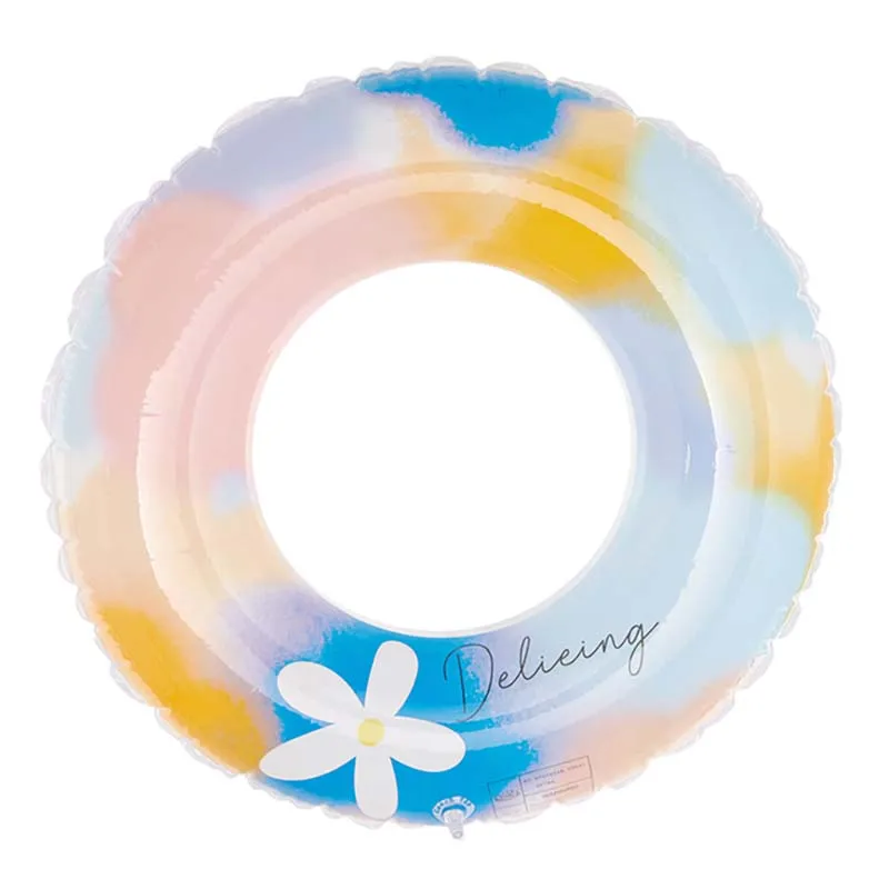 Swimming Wading Sports Water Inflatable Water Colour Flower Swim Ring Environmental Protection Pvc Material Summer Water Sports
Swimming Wading Sports Water Inflatable Water Colour Flower Swim Ring Environmental Protection Pvc Material Summer Water Sports