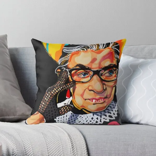 Ruth Bader Ginsburg Printing Throw Pillow Cover Home Soft Bed Fashion Office Cushion Decorative Waist Pillows not include 
Ruth Bader Ginsburg Printing Throw Pillow Cover Home Soft Bed Fashion Office Cushion Decorative Waist Pillows not include