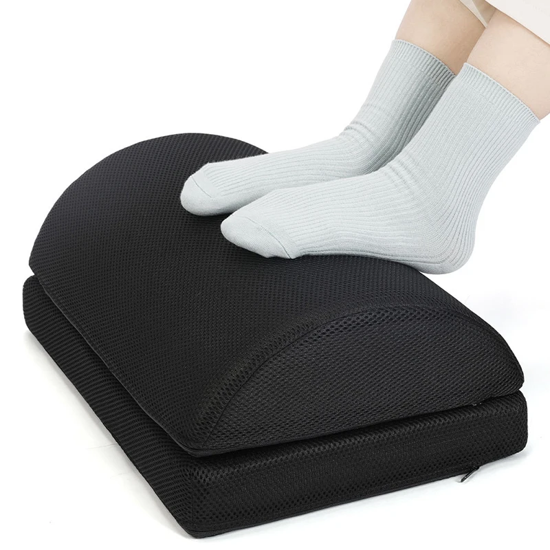 Black Mesh Office Rest Pad Semi-Cylindrical Leg Pillow Footrest High Rebound Sponge Rest Pad
Black Mesh Office Rest Pad Semi-Cylindrical Leg Pillow Footrest High Rebound Sponge Rest Pad