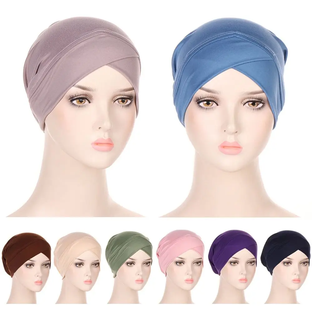 Pleated Headwear Bandana Muslim Indian Inner Hijabs Sleep Cap Turban Hat Head Wrap
Pleated Headwear Bandana Muslim Indian Inner Hijabs Sleep Cap Turban Hat Head Wrap