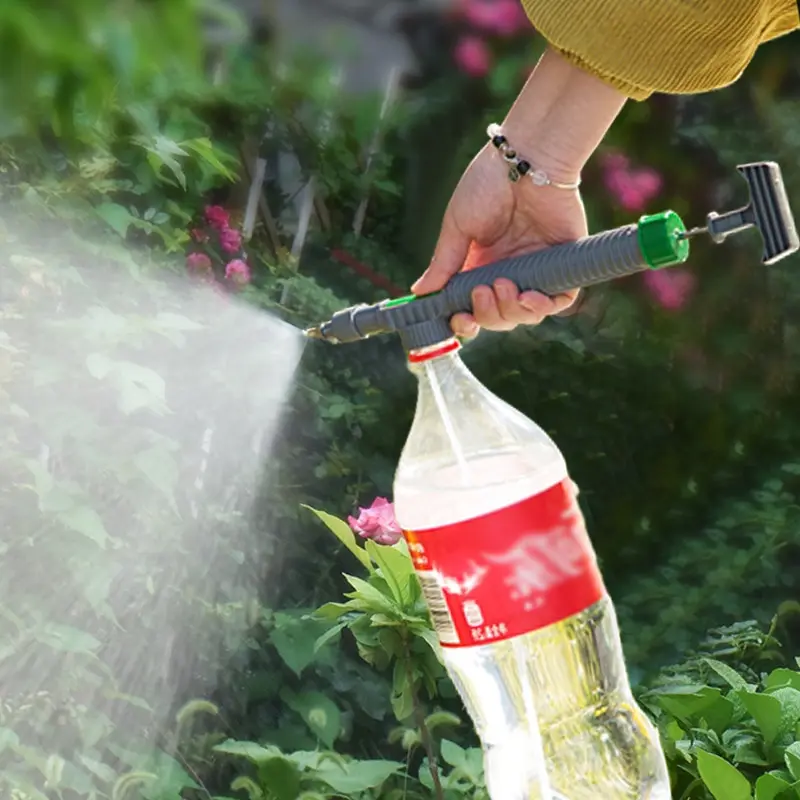 Gardening Watering Sprayer Beverage Bottle Watering Can High Pressure Small Manual Adjustable Spray Head Agriculture Tools
Gardening Watering Sprayer Beverage Bottle Watering Can High Pressure Small Manual Adjustable Spray Head Agriculture Tools