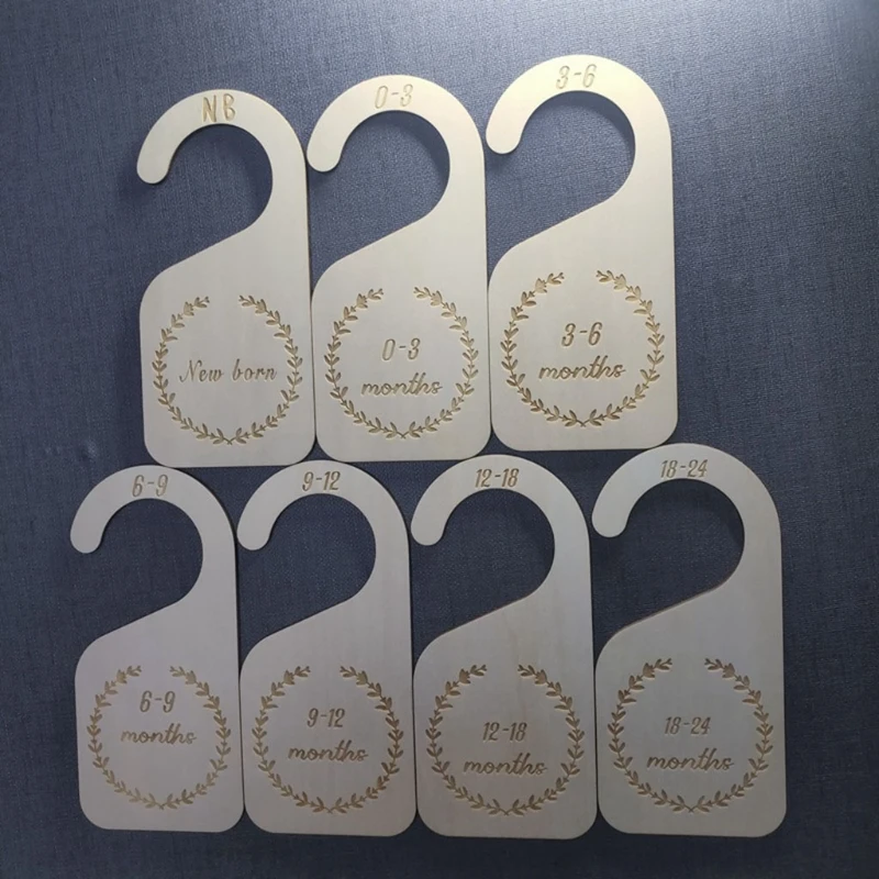 Q81A 7pcs Wood Baby Closet Dividers from Newborn to 24 Month Nursery Decor Baby Clothes Organizers
Q81A 7pcs Wood Baby Closet Dividers from Newborn to 24 Month Nursery Decor Baby Clothes Organizers