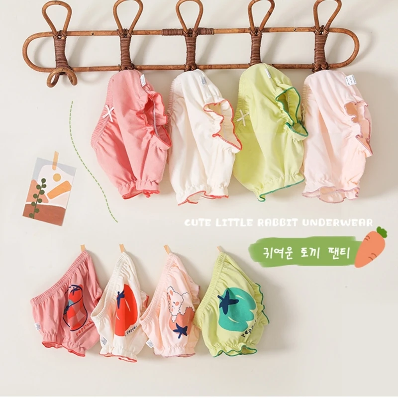 4Pcs/set 6M-7T Girl Brief Children Panties Cute Printed Undershorts Girls Breathable Cotton Underpants Toddlers Shorts
4Pcs/set 6M-7T Girl Brief Children Panties Cute Printed Undershorts Girls Breathable Cotton Underpants Toddlers Shorts