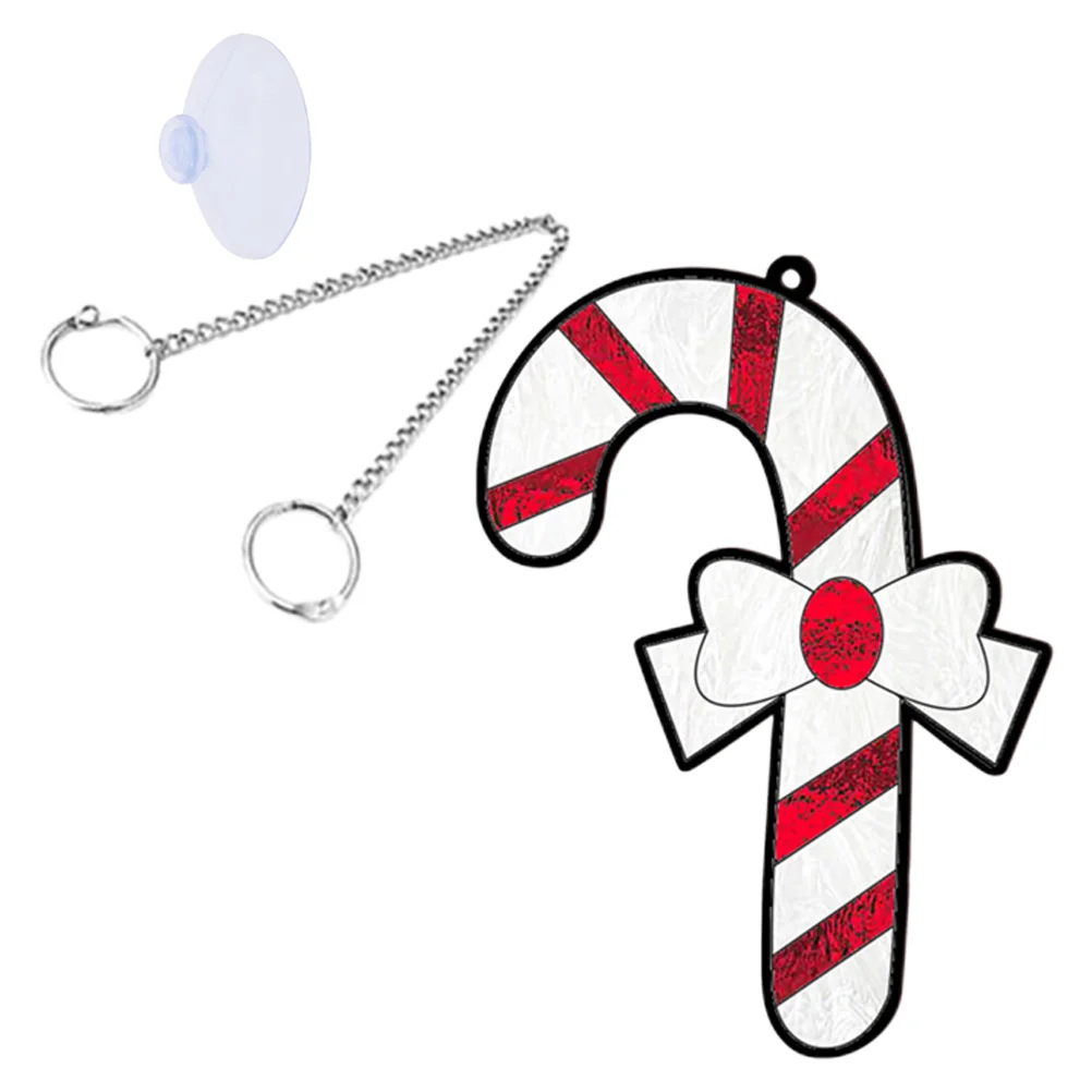 Painted Christmas Window Decorations Stained Candy Cane Suncatcher Acrylic Decorative Pendant
Painted Christmas Window Decorations Stained Candy Cane Suncatcher Acrylic Decorative Pendant