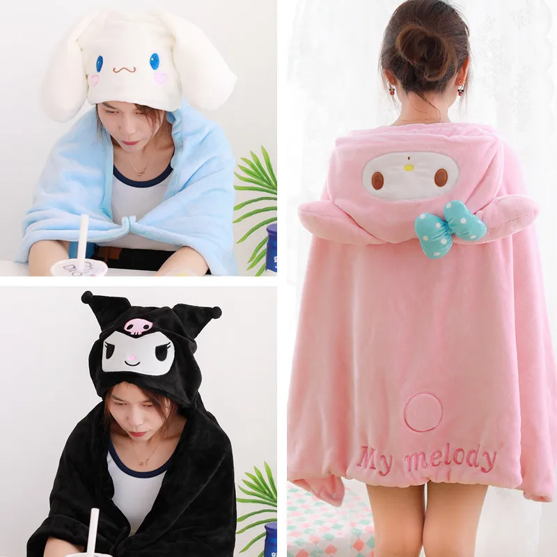 Плащ Аниме Melody Cinnamorol в японском стиле, офисный накидка для сна с демоном и отдыхом, кондиционер, детская игрушка, праздничные подарки
Плащ Аниме Melody Cinnamorol в японском стиле, офисный накидка для сна с демоном и отдыхом, кондиционер, детская игрушка, праздничные подарки