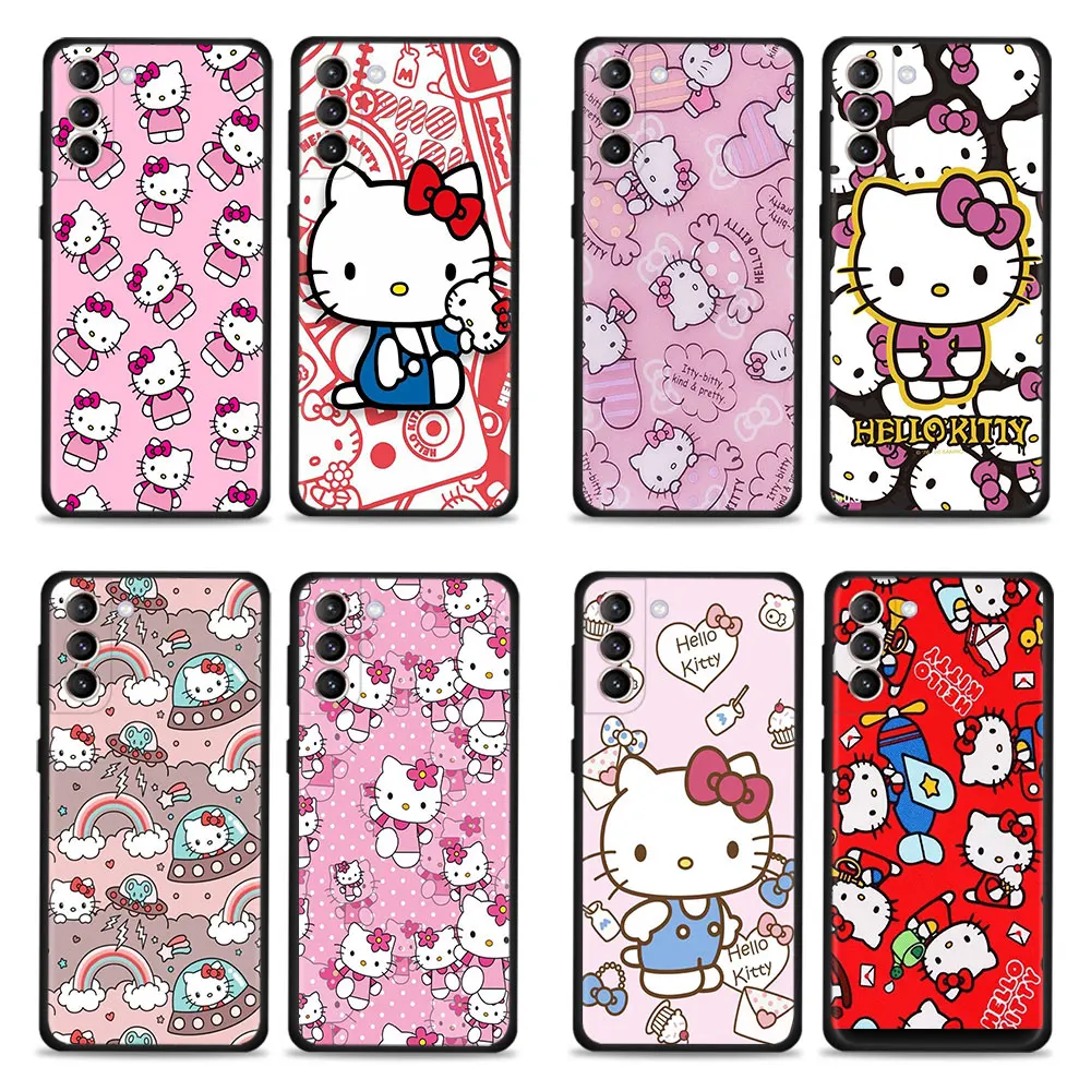 Cartoon Pink Hello kitty Case For Samsung Galaxy S21 S20FE S22 S21 S20 Ultra Cover S10 S9 Plus S10e S8 Note 20 Ultra Funda
Cartoon Pink Hello kitty Case For Samsung Galaxy S21 S20FE S22 S21 S20 Ultra Cover S10 S9 Plus S10e S8 Note 20 Ultra Funda