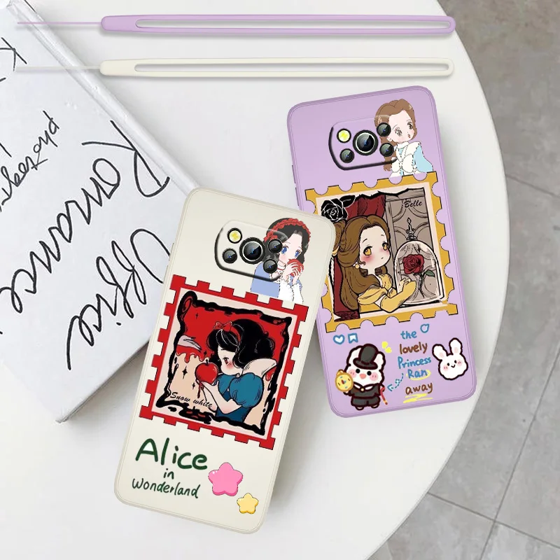 Disney cartoon princess art For Xiaomi POCO F3 X3 NFC GT X2 C31 C3 M2 M3 M4 Pro TPU Liquid Rope Cellular Cover Funda Phone Case 
Disney cartoon princess art For Xiaomi POCO F3 X3 NFC GT X2 C31 C3 M2 M3 M4 Pro TPU Liquid Rope Cellular Cover Funda Phone Case