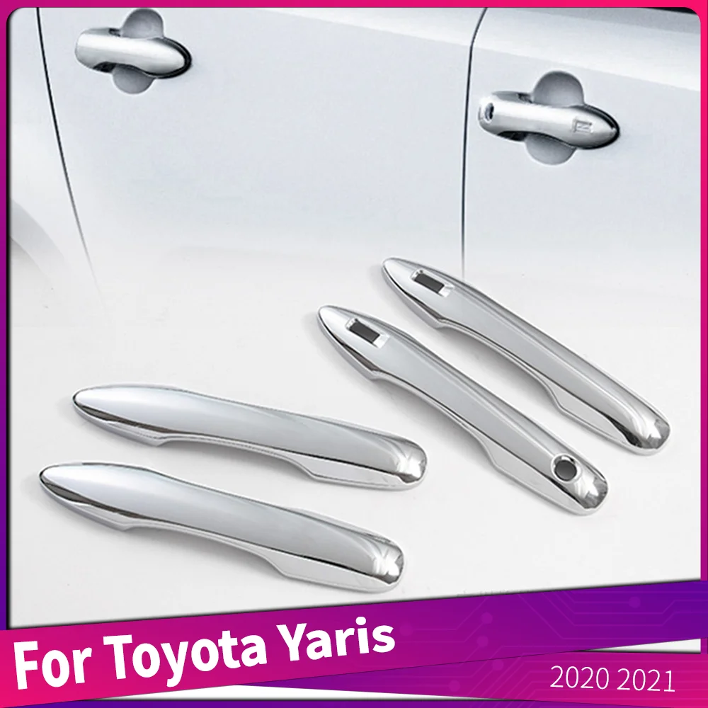 2020 2021 For Toyota Yaris ABS Chrome Car Outer Door Handle Protective Cover Trims Frame
2020 2021 For Toyota Yaris ABS Chrome Car Outer Door Handle Protective Cover Trims Frame