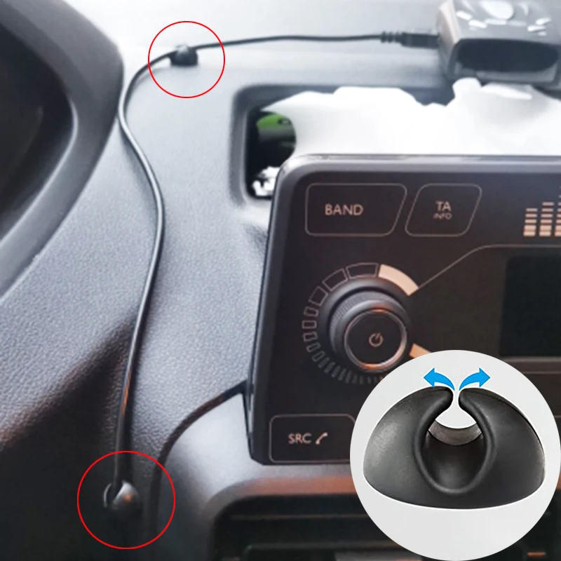 Car Cable Clips Wire Organize Headphone Mouse Line Desktop Organizer for USB Charging Storage Auto Driving Recorder Cable Holder
Car Cable Clips Wire Organize Headphone Mouse Line Desktop Organizer for USB Charging Storage Auto Driving Recorder Cable Holder