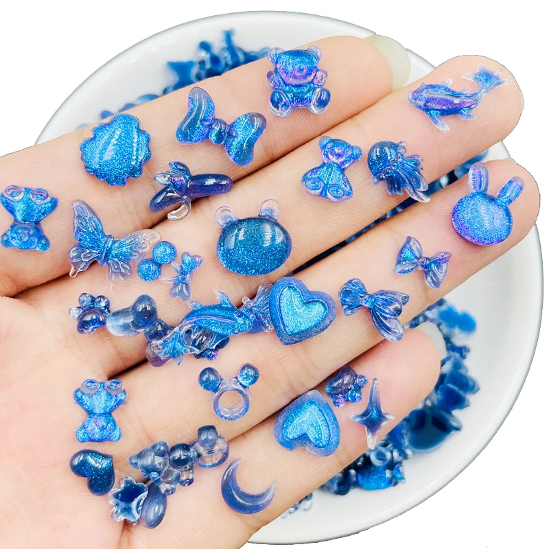 100 Pcs New Mini Kawaii Mixed Cartoon Goldfish Bear Resin Scrapbook Rhinestones 3D For DIY Manicure Accessories Decorations L98
100 Pcs New Mini Kawaii Mixed Cartoon Goldfish Bear Resin Scrapbook Rhinestones 3D For DIY Manicure Accessories Decorations L98
