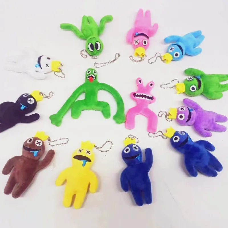 Mini Keyring Rainbow Friends Plush Toy Keychains Doll Children Toys Anime Peluche Keyring Holder for Car Bags Accessories Gifts
Mini Keyring Rainbow Friends Plush Toy Keychains Doll Children Toys Anime Peluche Keyring Holder for Car Bags Accessories Gifts