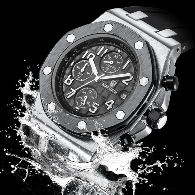 Fashion Business Quartz Mens Watches Luxury Watch Men Stainless Steel Rubber Strap Original Waterproof Watch Relogio Masculino
Fashion Business Quartz Mens Watches Luxury Watch Men Stainless Steel Rubber Strap Original Waterproof Watch Relogio Masculino