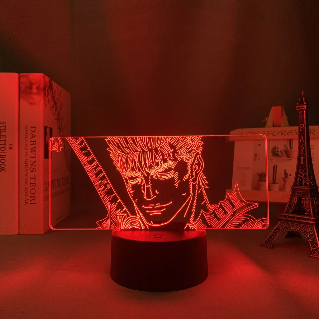 Anime 3D Lamp Berserk Guts for Bedroom Decoration Light Child Teen Birthday Gift Room Decor Berserk Guts Manga LED Night Light
Anime 3D Lamp Berserk Guts for Bedroom Decoration Light Child Teen Birthday Gift Room Decor Berserk Guts Manga LED Night Light