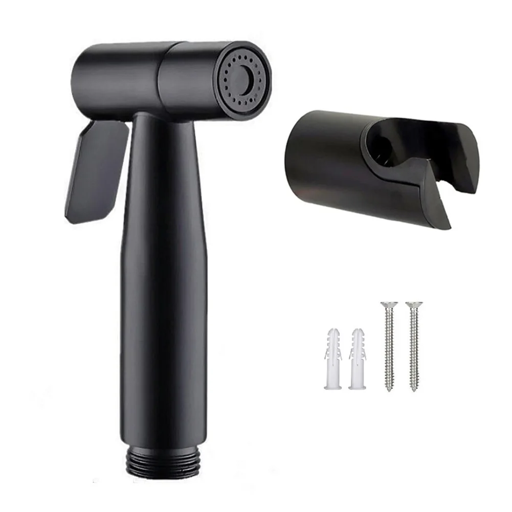 Matte Black Bidet Toilet Spray Douche Shattaf Shower Head Purifying Set Handheld Toilet Bidet Faucet Stainless Steel Hand Spray
Matte Black Bidet Toilet Spray Douche Shattaf Shower Head Purifying Set Handheld Toilet Bidet Faucet Stainless Steel Hand Spray