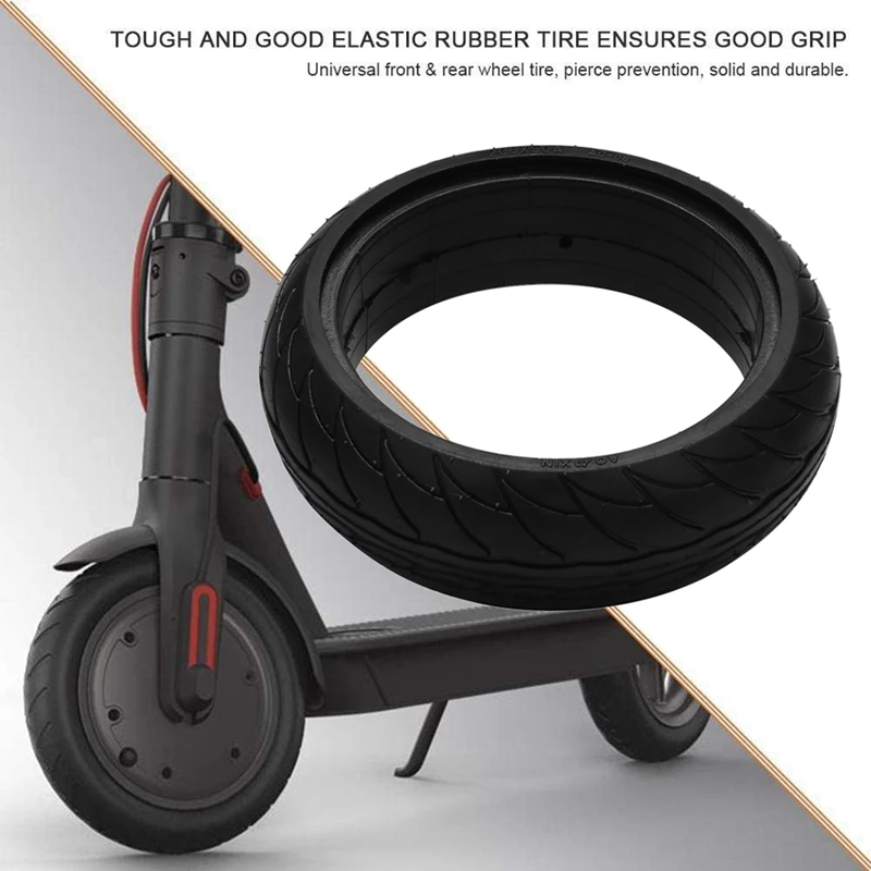 Electric Scooter 8-Inch Solid Tires Tire For Ninebot ES1 ES2 ES3 ES4 Scooter Accessories
Electric Scooter 8-Inch Solid Tires Tire For Ninebot ES1 ES2 ES3 ES4 Scooter Accessories