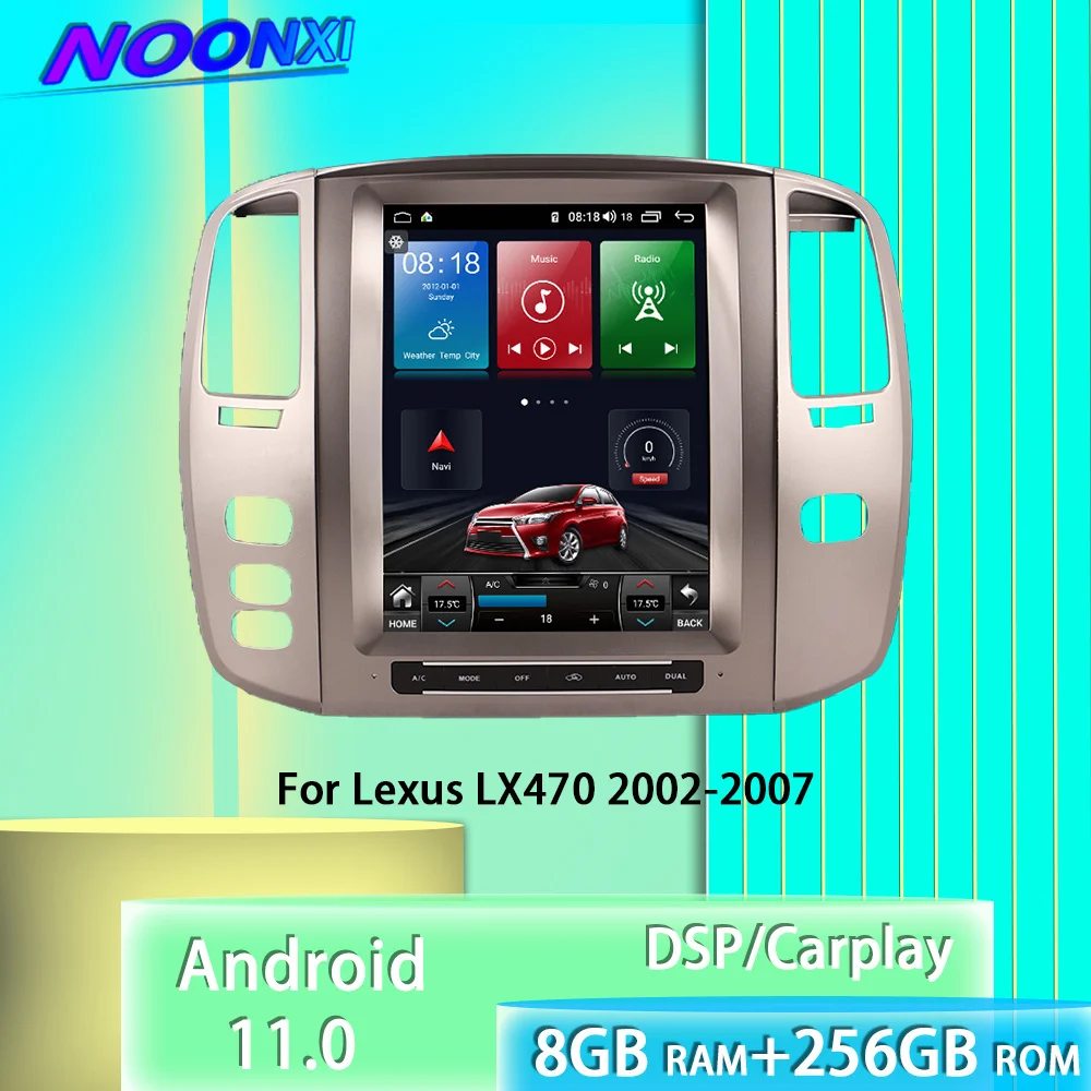 Автомобильная Мультимедийная система для Lexus LX470, 2002-2007, 8 + 256 ГГц, Android 11
Автомобильная Мультимедийная система для Lexus LX470, 2002-2007, 8 + 256 ГГц, Android 11
