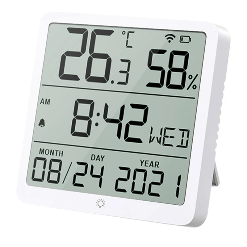 1 Piece Tuya WIFI Temperature Sensor Humidity Sensor Smartlife Thermometer Hygrometer Sensor For Smart Home White
1 Piece Tuya WIFI Temperature Sensor Humidity Sensor Smartlife Thermometer Hygrometer Sensor For Smart Home White