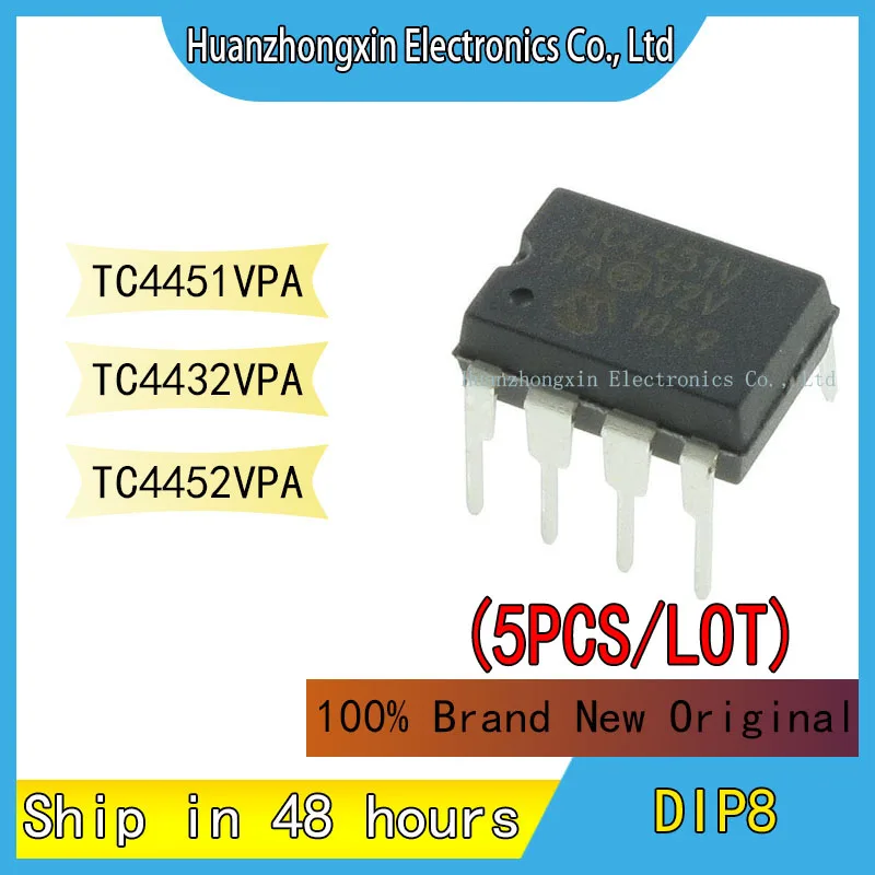 5PCS TC4451VPA TC4432VPA TC4452VPA DIP8 100% Brand New Original Chip Integrated Circuit Microcontroller
5PCS TC4451VPA TC4432VPA TC4452VPA DIP8 100% Brand New Original Chip Integrated Circuit Microcontroller