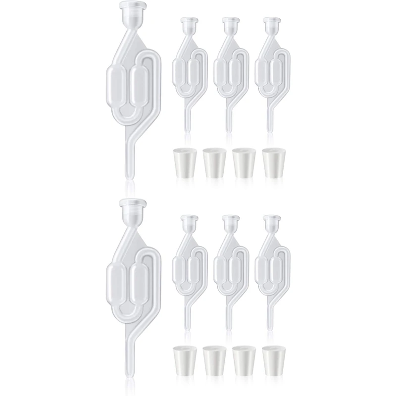 16X пивоваренный воздушный замок, винный воздушный замок, пивной воздушный замок с резиновым воздушным затвором, заглушка Airlock с двойным пузырем Airlock
16X пивоваренный воздушный замок, винный воздушный замок, пивной воздушный замок с резиновым воздушным затвором, заглушка Airlock с двойным пузырем Airlock