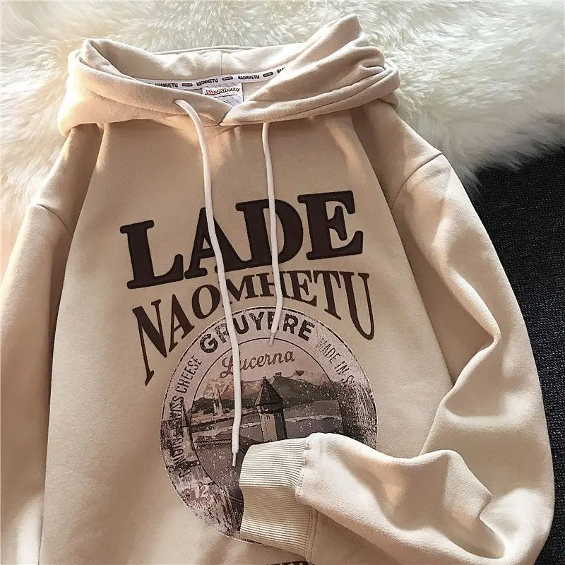 Autumn and Winter Fashion Loose Couple Personality Letter Printing Hooded Sweater American Men and Women Street Casual Top y2k
Autumn and Winter Fashion Loose Couple Personality Letter Printing Hooded Sweater American Men and Women Street Casual Top y2k