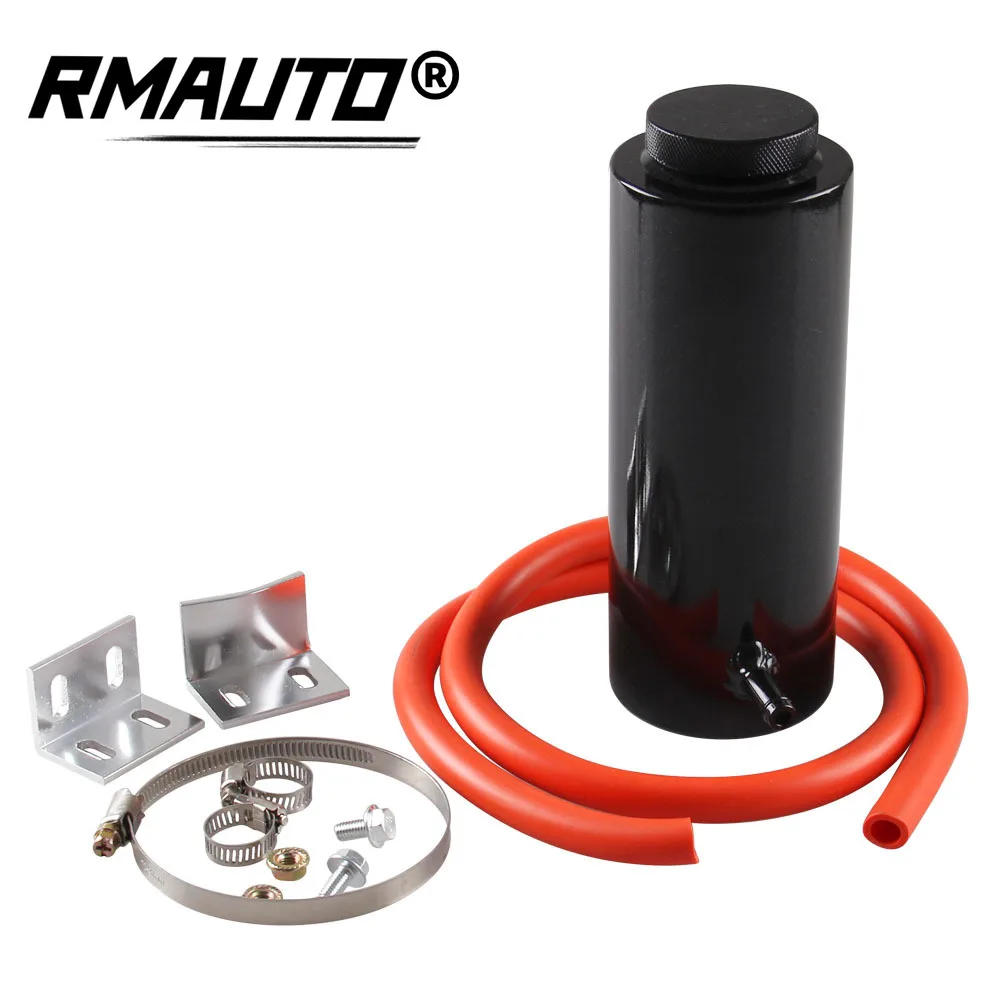 800ML Cylinder Radiator Coolant Overflow Expansion Tank Overflow Reservoir Aluminum with 1/16 Vent Hole Cooling Catch Bottle
800ML Cylinder Radiator Coolant Overflow Expansion Tank Overflow Reservoir Aluminum with 1/16 Vent Hole Cooling Catch Bottle