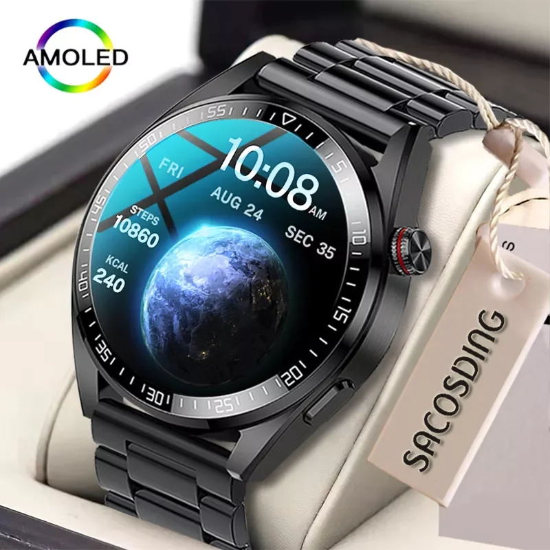454*454 1.39 Inch Screen Smart Watch Bluetooth Call Always Display 8GB Local Music Smartwatch For Men TWS Earphones
454*454 1.39 Inch Screen Smart Watch Bluetooth Call Always Display 8GB Local Music Smartwatch For Men TWS Earphones