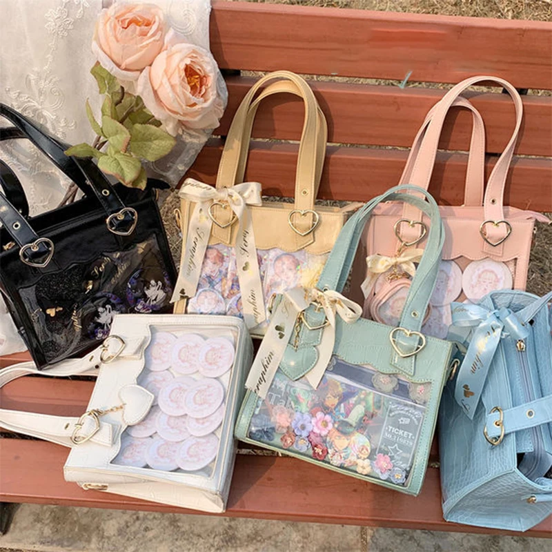 Bag For Womens PU Crocodile Print Handbags Messenger Bag Japanese Style Itabag JK Sweet Shoulder Bags For 18-25 Year Old Girls
Bag For Womens PU Crocodile Print Handbags Messenger Bag Japanese Style Itabag JK Sweet Shoulder Bags For 18-25 Year Old Girls