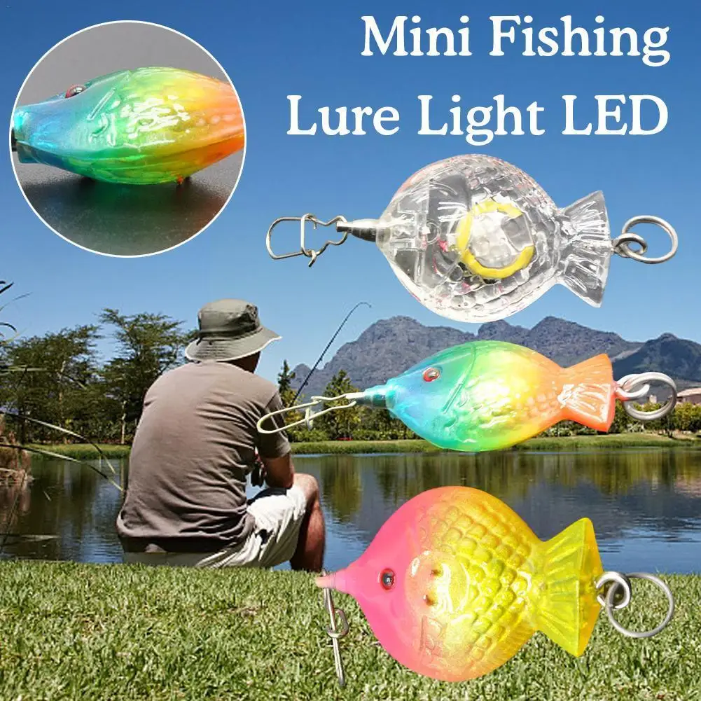 Mini Fishing Lure Light LED Fishing Bait Luminous Underwater Eye Shape Fishing Squid Fishing Bait For Attracting Fish 1pcs T7U6 
Mini Fishing Lure Light LED Fishing Bait Luminous Underwater Eye Shape Fishing Squid Fishing Bait For Attracting Fish 1pcs T7U6