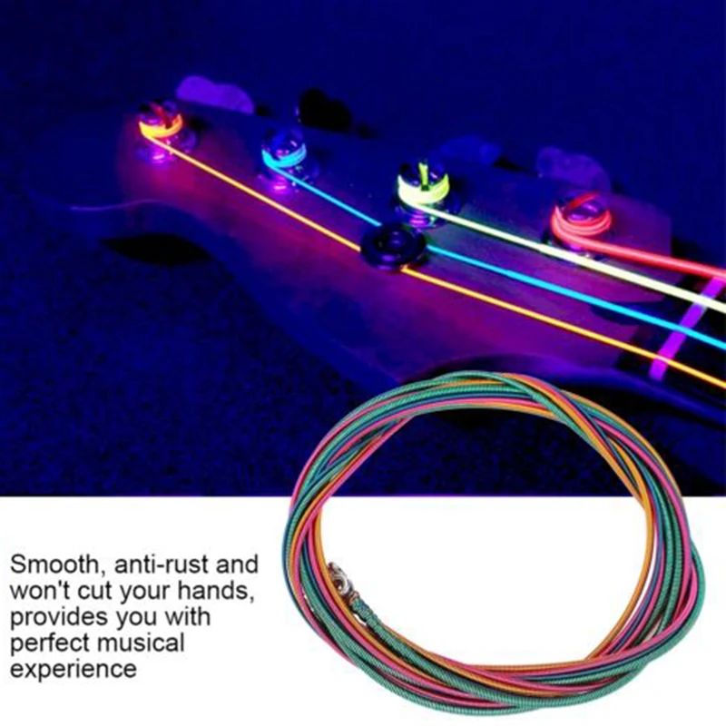 4 String 1.2m/ 47.2inch Electric Bass Strings Bass Stainless Steel Guitar Strings Light Gauge .046 To .100 Replacement Accessory
4 String 1.2m/ 47.2inch Electric Bass Strings Bass Stainless Steel Guitar Strings Light Gauge .046 To .100 Replacement Accessory