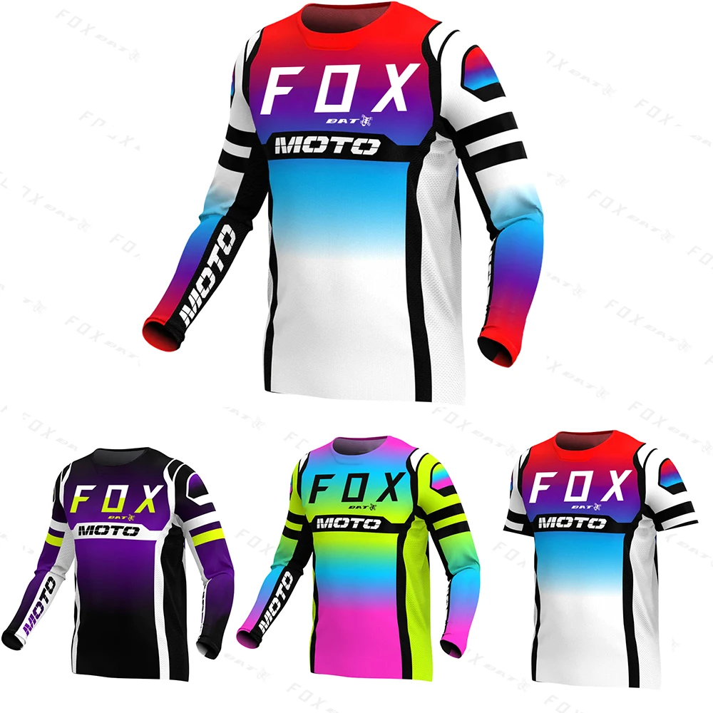 Quick Drying MTB T-Shirts Motocross Mountain Enduro Bike Clothing BatFox Motorbike Downhill Jerseys For Mountain Biking Teams
Quick Drying MTB T-Shirts Motocross Mountain Enduro Bike Clothing BatFox Motorbike Downhill Jerseys For Mountain Biking Teams