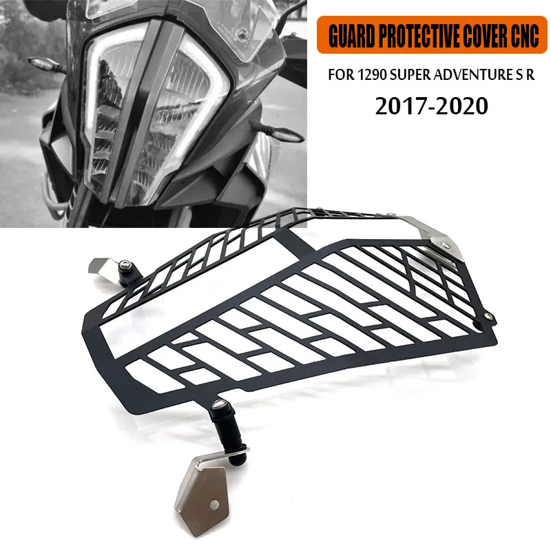 For 1290 SUPER ADVENTURE S R 2017 Motorcycle Accessories Headlight Guard Protective Cover CNC
For 1290 SUPER ADVENTURE S R 2017 Motorcycle Accessories Headlight Guard Protective Cover CNC