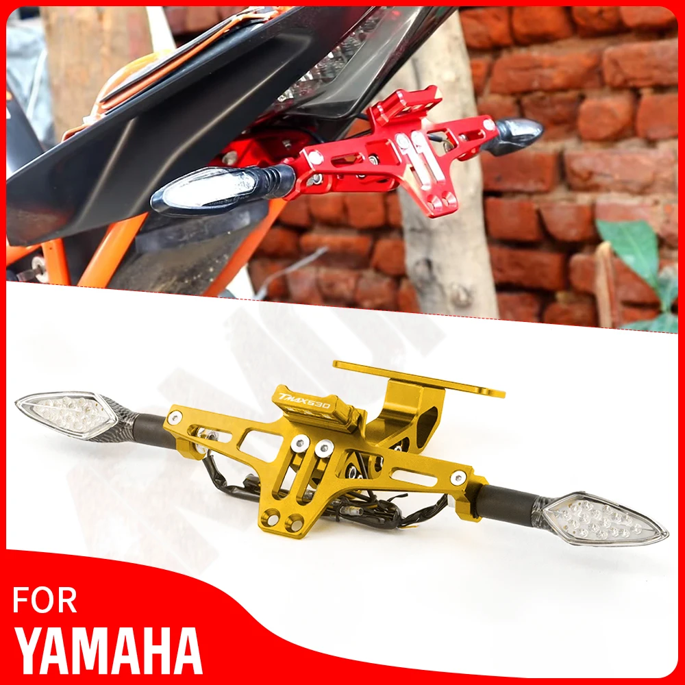 CNC Frame LED Light Tail Tidy License Plate Holder Motorcycle Accessories For YAMAHA TMAX 530 DX/SX T MAX 530 DX T-MAX 530 SX
CNC Frame LED Light Tail Tidy License Plate Holder Motorcycle Accessories For YAMAHA TMAX 530 DX/SX T MAX 530 DX T-MAX 530 SX