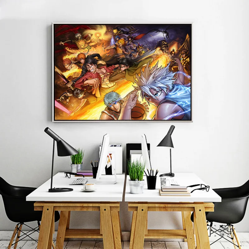 Anime One Piece Canvas Painting Monkey D Luffy Watercolor Character Poster Wall Art Mural Suitable for Home Bedroom Decoration
Anime One Piece Canvas Painting Monkey D Luffy Watercolor Character Poster Wall Art Mural Suitable for Home Bedroom Decoration