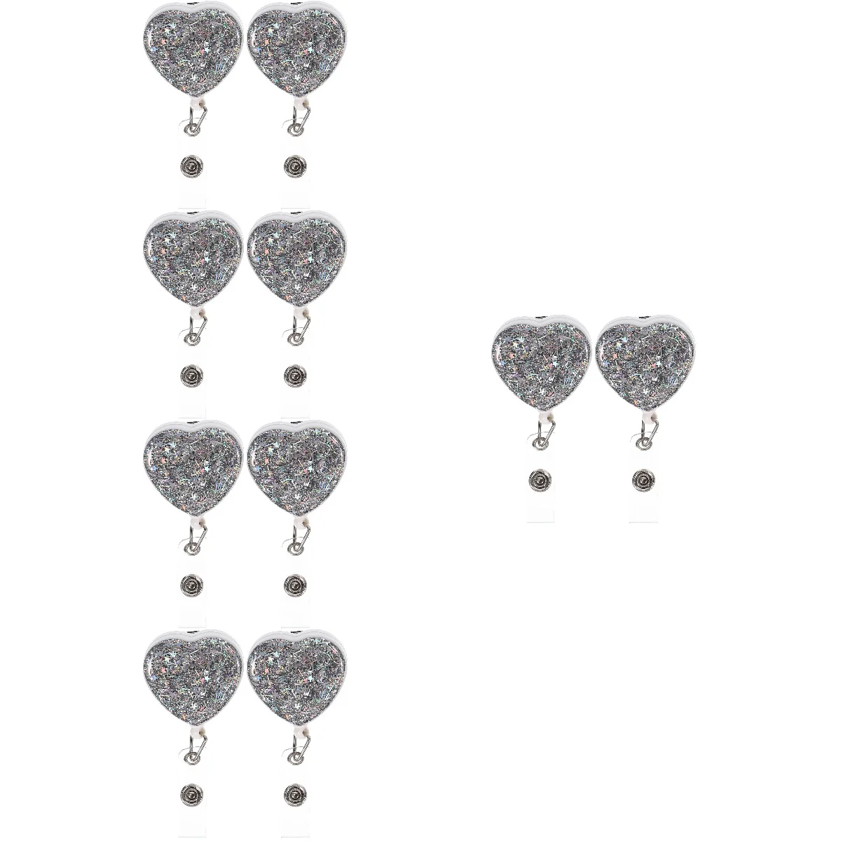 10 Decorative Badge Clips Name Cards Clips Portable Cards Buckles Badge Holders Cards Buckles
10 Decorative Badge Clips Name Cards Clips Portable Cards Buckles Badge Holders Cards Buckles