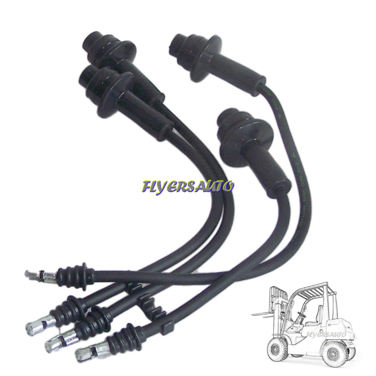 Ignition wire cables 80919-76102-71 80919-76103-71 90919-22132 FOR TOYOTA 5FG/6FG20\25\30,7FG10/18,5\6FG20/30 4Y engine FLYERSA
Ignition wire cables 80919-76102-71 80919-76103-71 90919-22132 FOR TOYOTA 5FG/6FG20\25\30,7FG10/18,5\6FG20/30 4Y engine FLYERSA