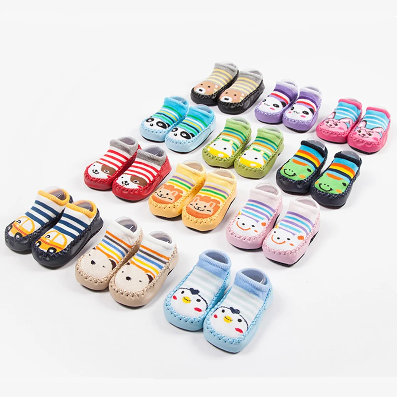 1 Pair Baby Shoes Socks Infant Children Cute Cartoon Socks Baby Gifts Kids Floor Non-Slip Socks Leather Sole Thick Shoe Socks
1 Pair Baby Shoes Socks Infant Children Cute Cartoon Socks Baby Gifts Kids Floor Non-Slip Socks Leather Sole Thick Shoe Socks