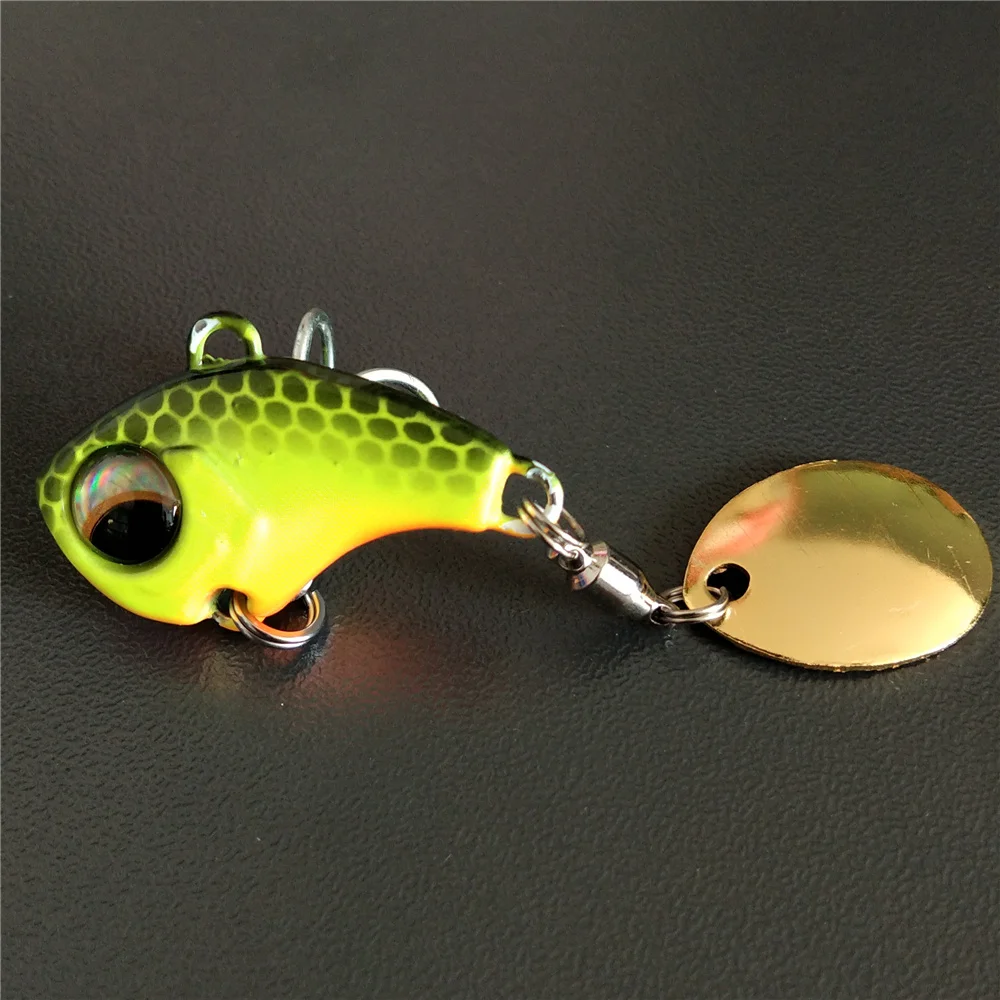 6PCS Rotating Metal VIB vibration Bait Spinner Spoon Fishing Lures 3cm 16g Jigs Trout Winter Fishing Hard Baits Tackle Pesca
6PCS Rotating Metal VIB vibration Bait Spinner Spoon Fishing Lures 3cm 16g Jigs Trout Winter Fishing Hard Baits Tackle Pesca