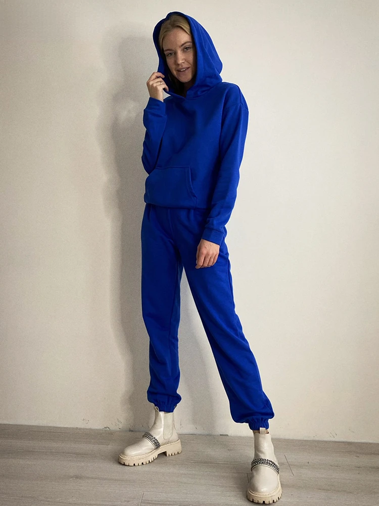 New2022 Knitted Hooded Warm Suit Women Tracksuit 2021 Hoodie Pleated With Pocket Sweatshirt Elastic High Waist Pants Outfits
New2022 Knitted Hooded Warm Suit Women Tracksuit 2021 Hoodie Pleated With Pocket Sweatshirt Elastic High Waist Pants Outfits